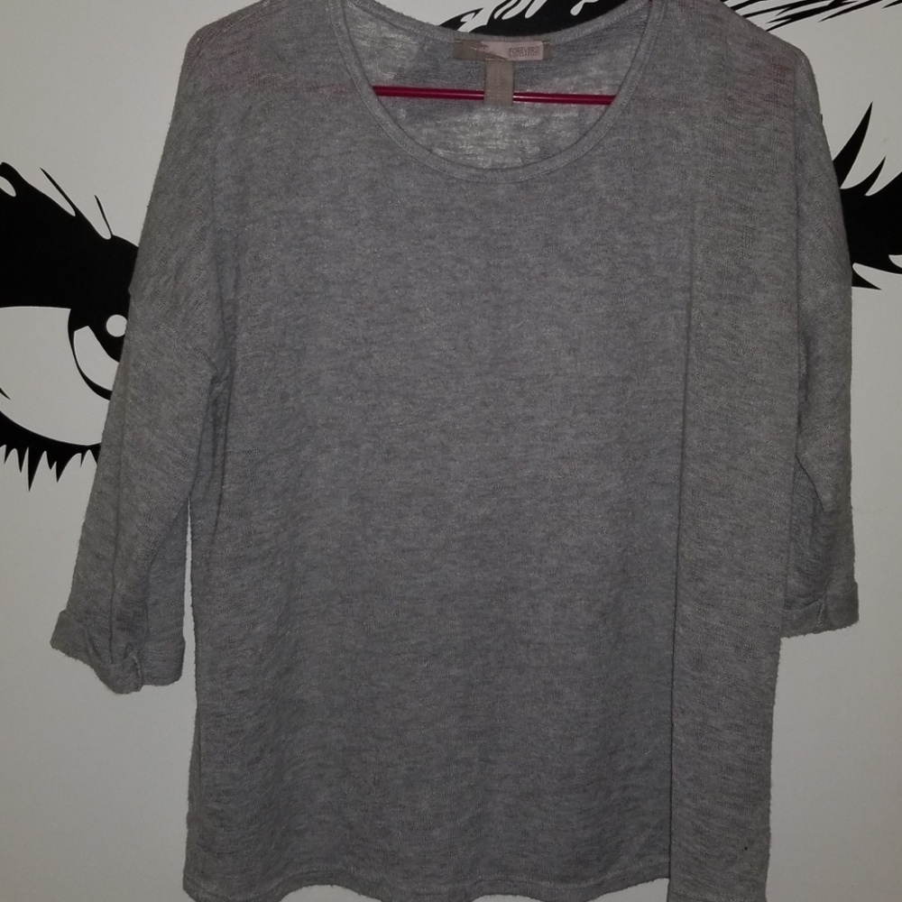Grey Long Sleeve Shirt